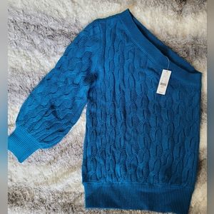 New York and Company One Shoulder Sweater